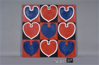 藏品(愛心姑婆芋油畫)的圖片